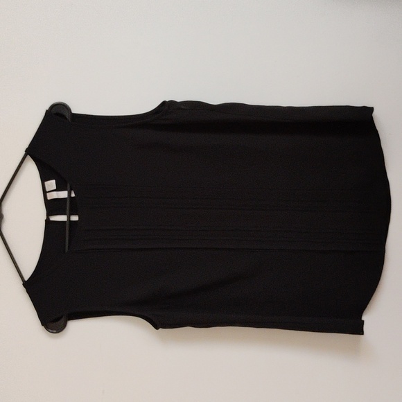 LC by Lauren Conrad | Black Sleeveless Blouse | Women's M - Picture 1 of 4